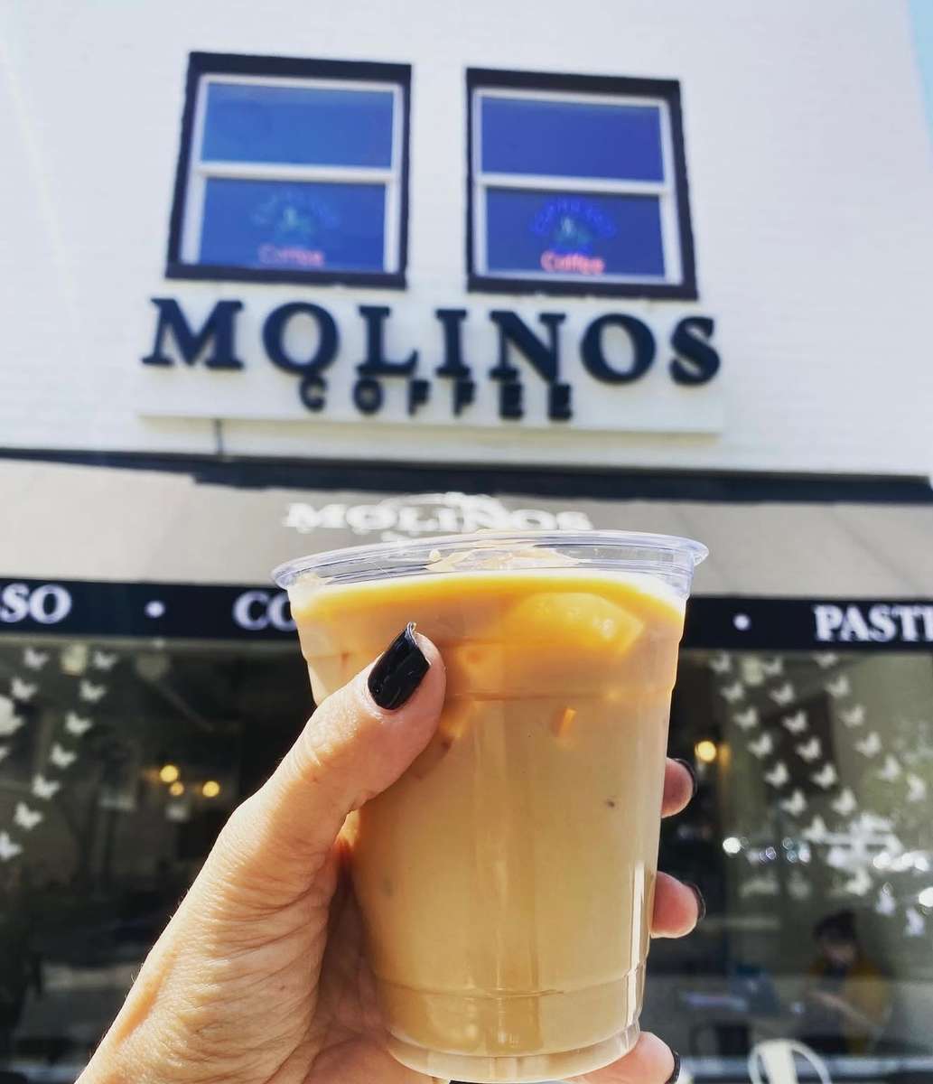 iced latte at Redlands location