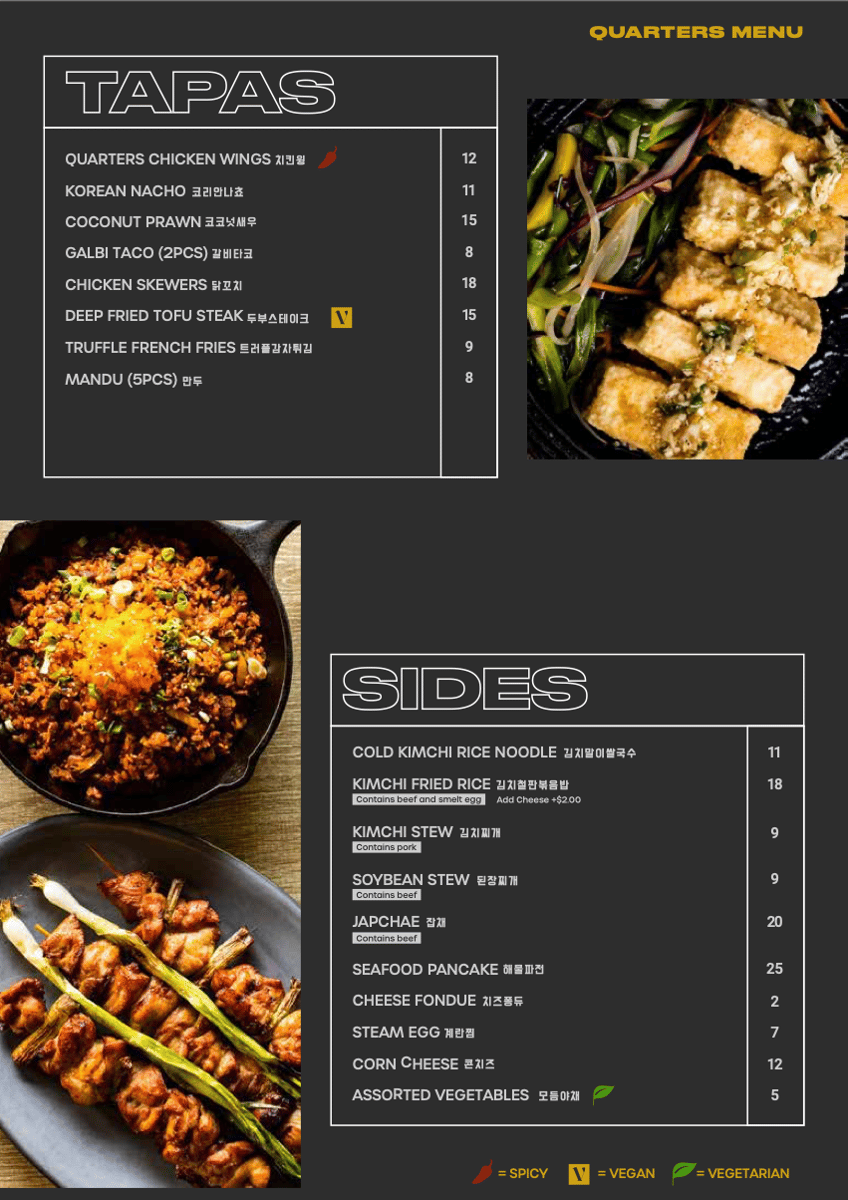 Tapas and Sides