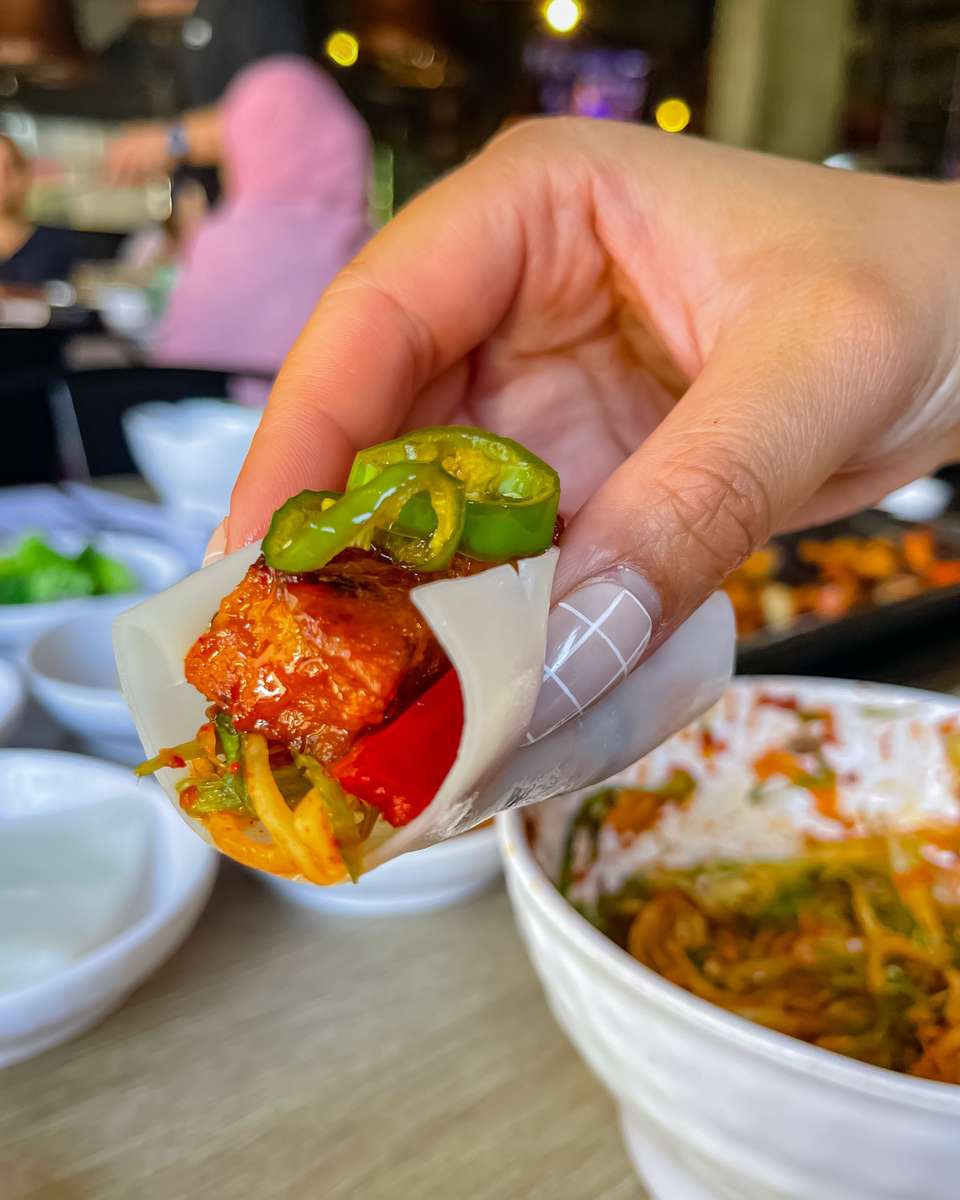 Quarters BBQ Korean barbecue restaurant in Los Angeles, CA