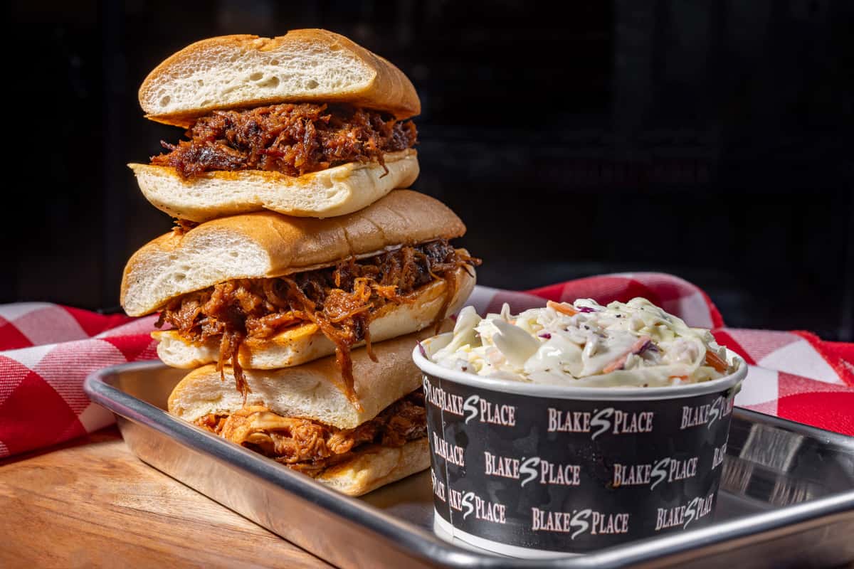 Tasha's BBQ Trio Blake's Place Barbecue Restaurant in Anaheim, CA