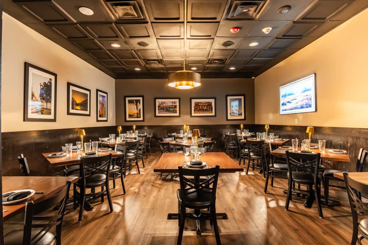 The Smaller private dining space at Bianca's Restaurant in Albany, GA