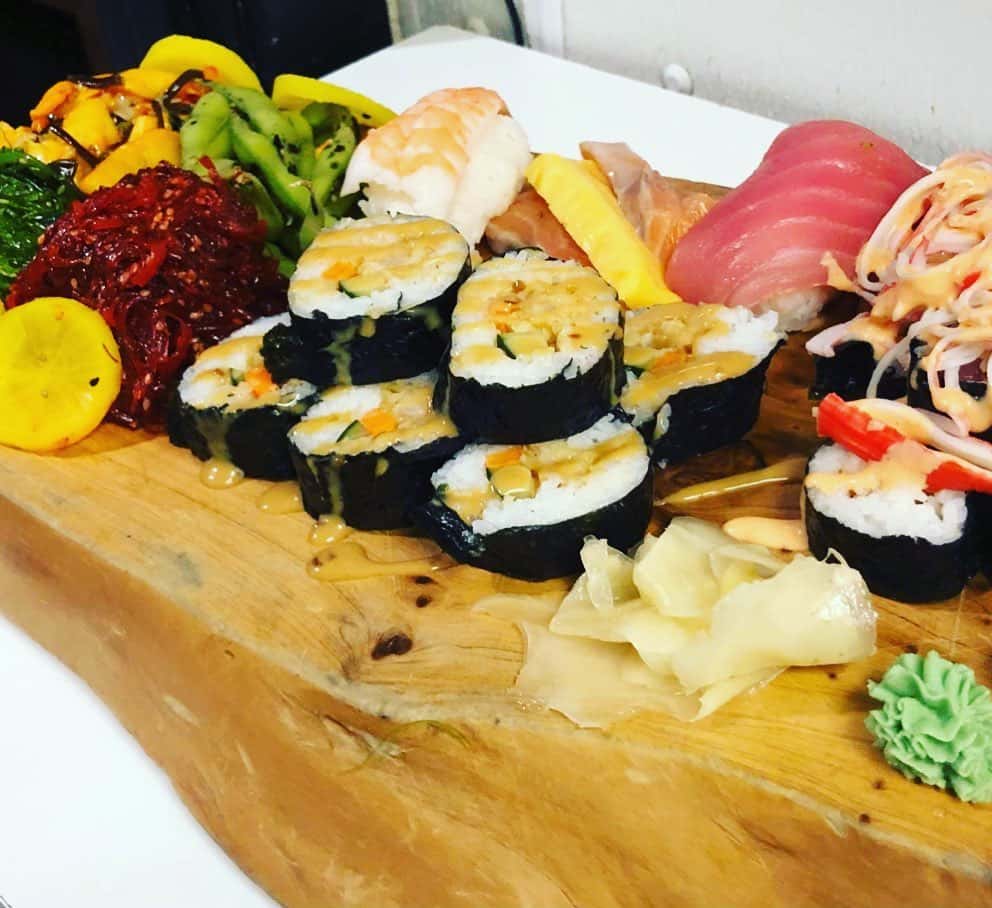 sushi board