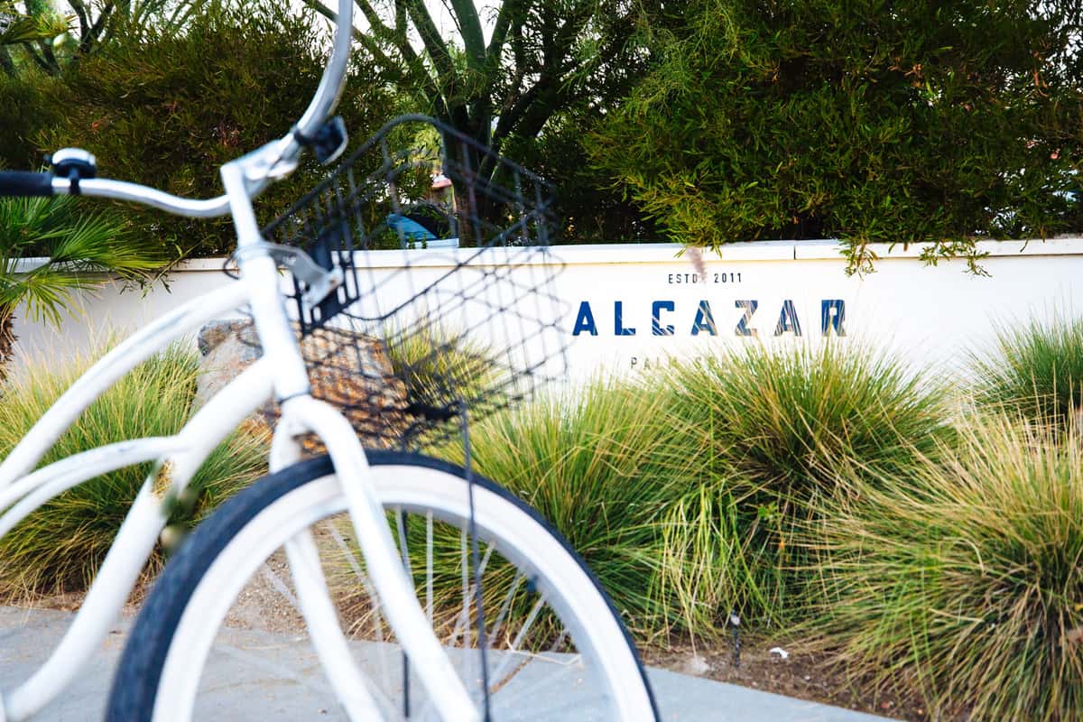 Exterior sign of Alcazar