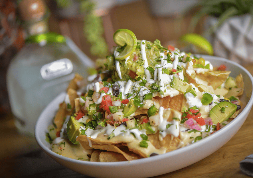 Nachos con Queso Blanco - Loco Eats - Loco Patrõn - Mexican Restaurant in AZ