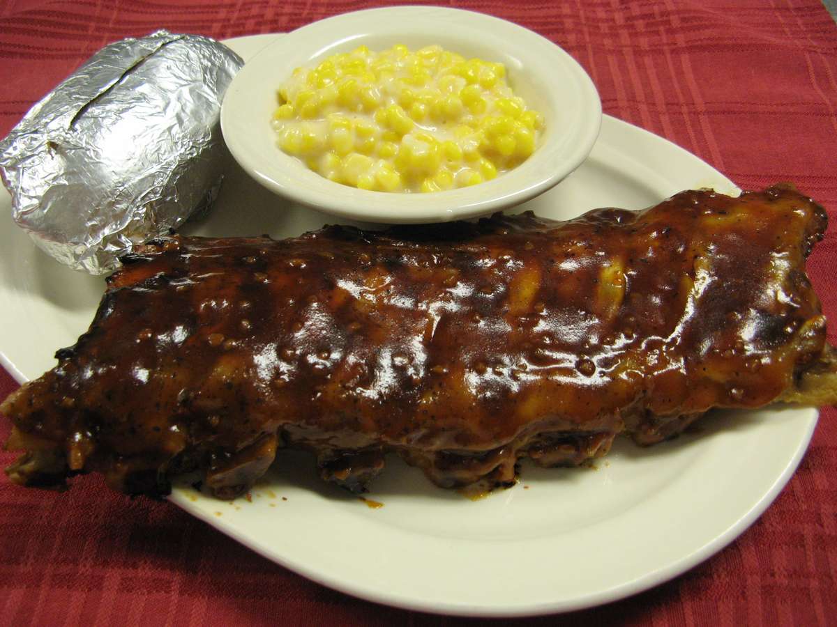 Half Rack of BBQ Ribs