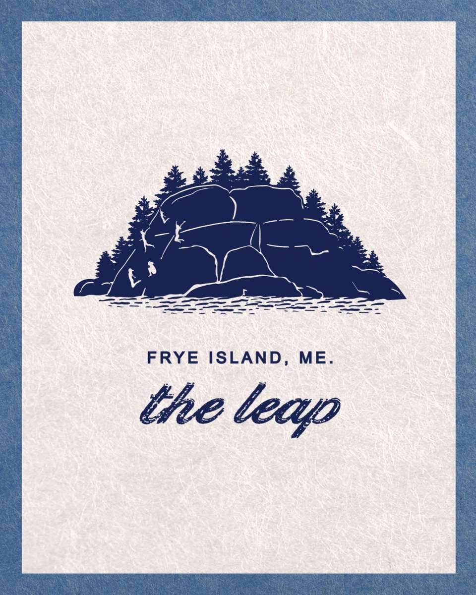 The Leap on Frye Island