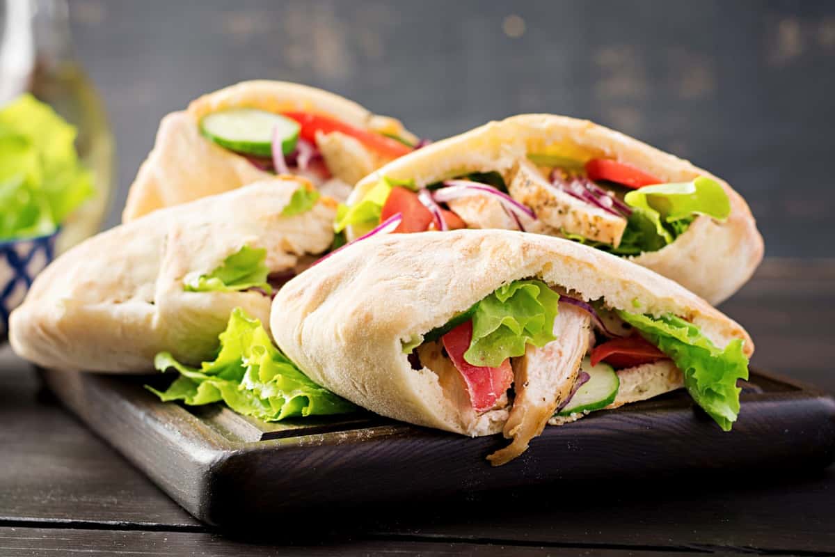 Seafood crab wrap