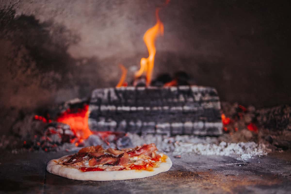 wood fired pizza