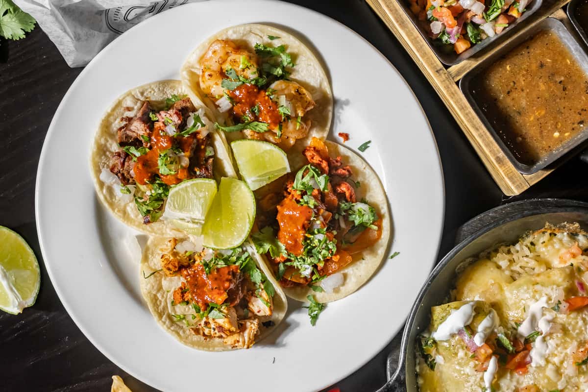 4 Mini Street Tacos