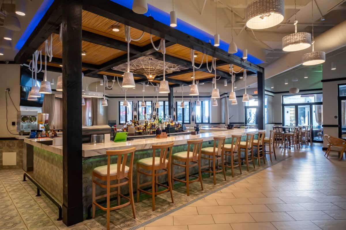 Interior bar space
