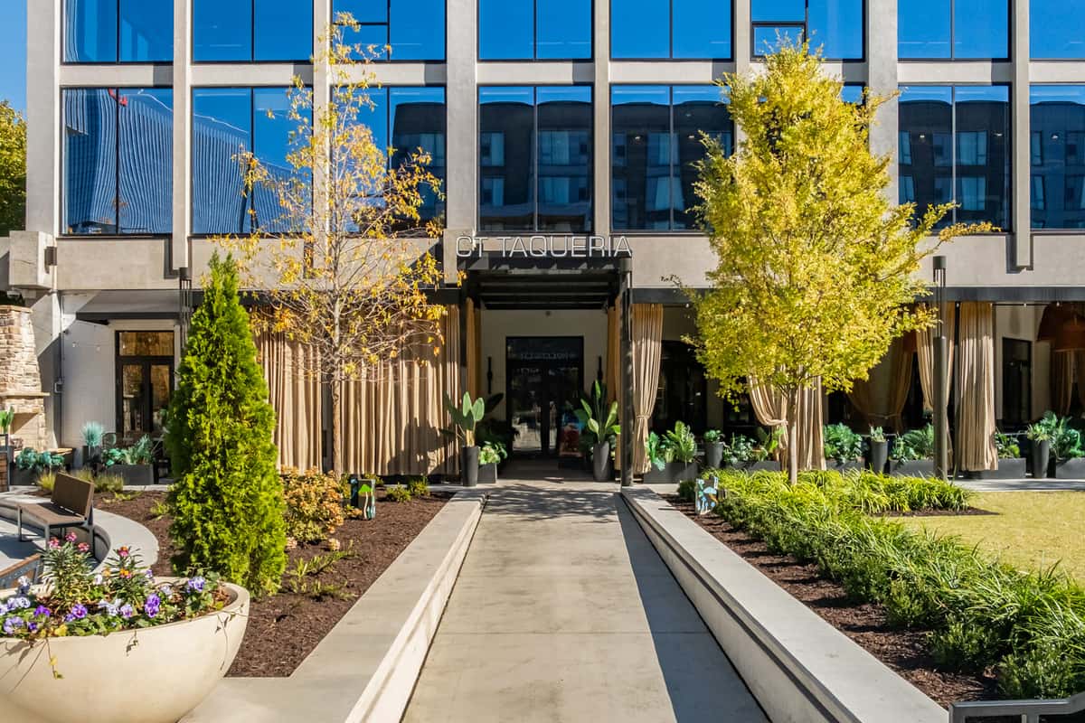 Exterior garden