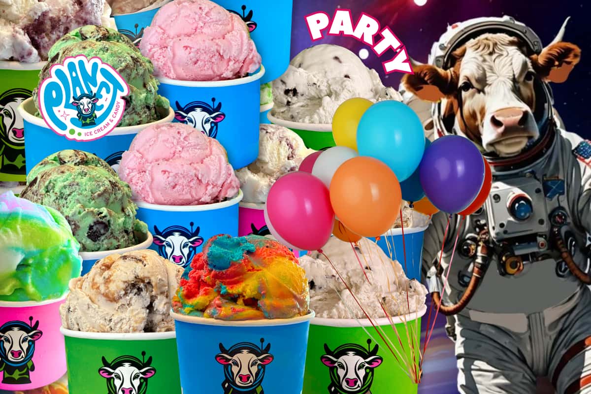 In Store Party Package Planet Ice Cream & Candy