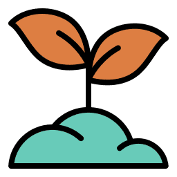 plant growing icon