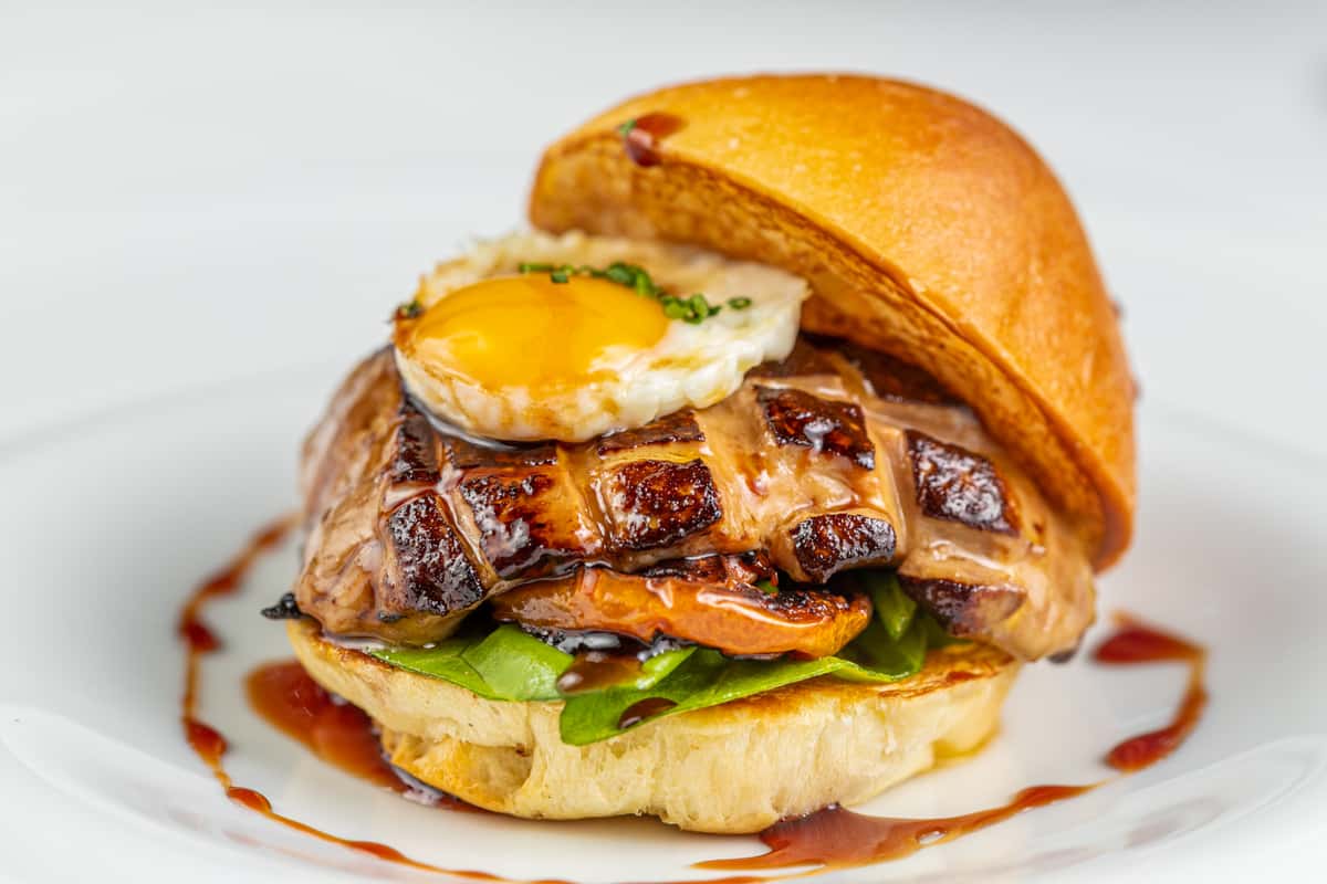 Foie gras slider