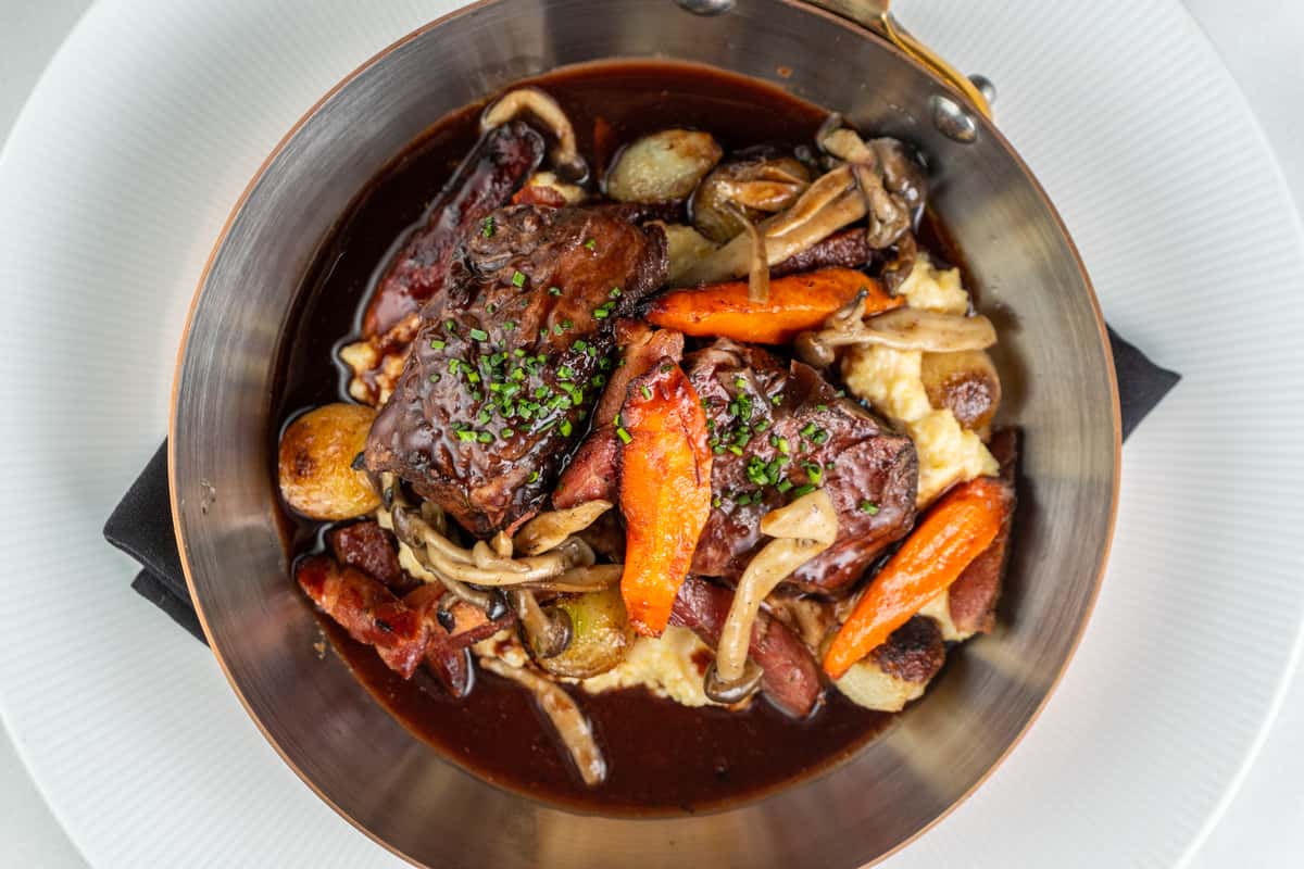 Beef bourguignon