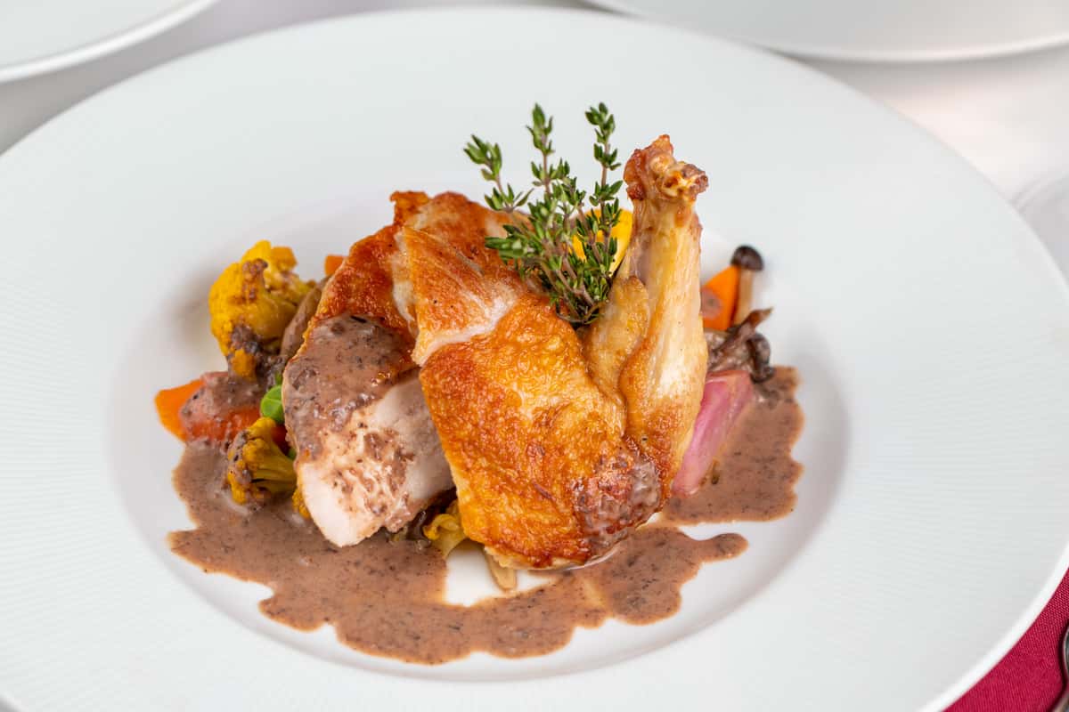 pheasant entree