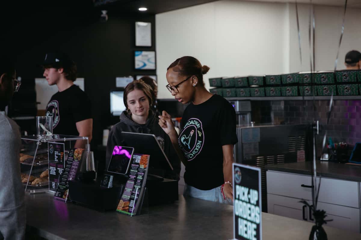 employees working