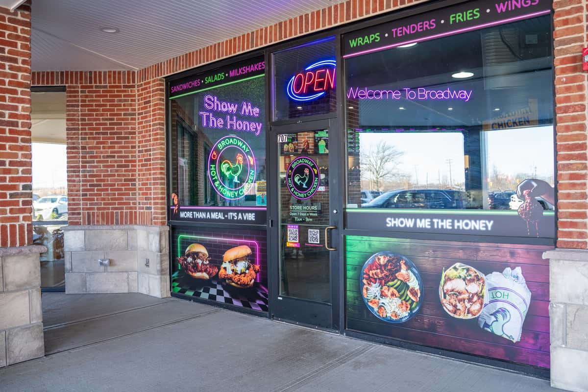 exterior of store