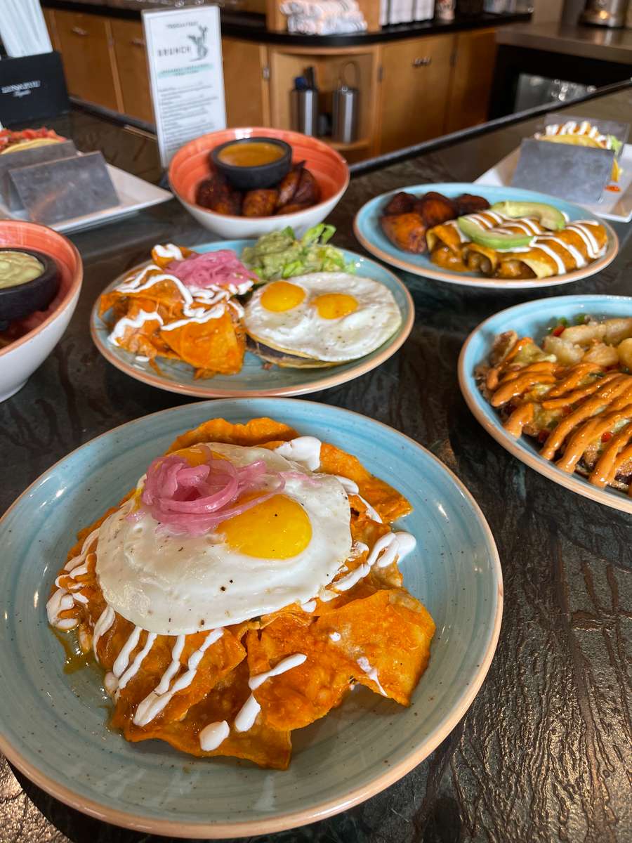 different options of breakfast food