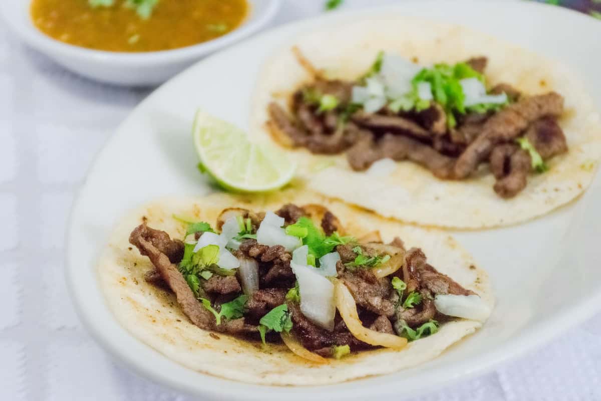 steak tacos