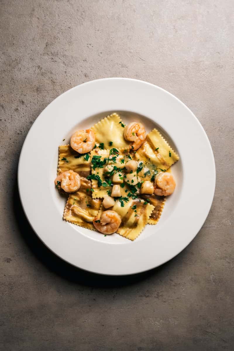 Seafood Ravioli