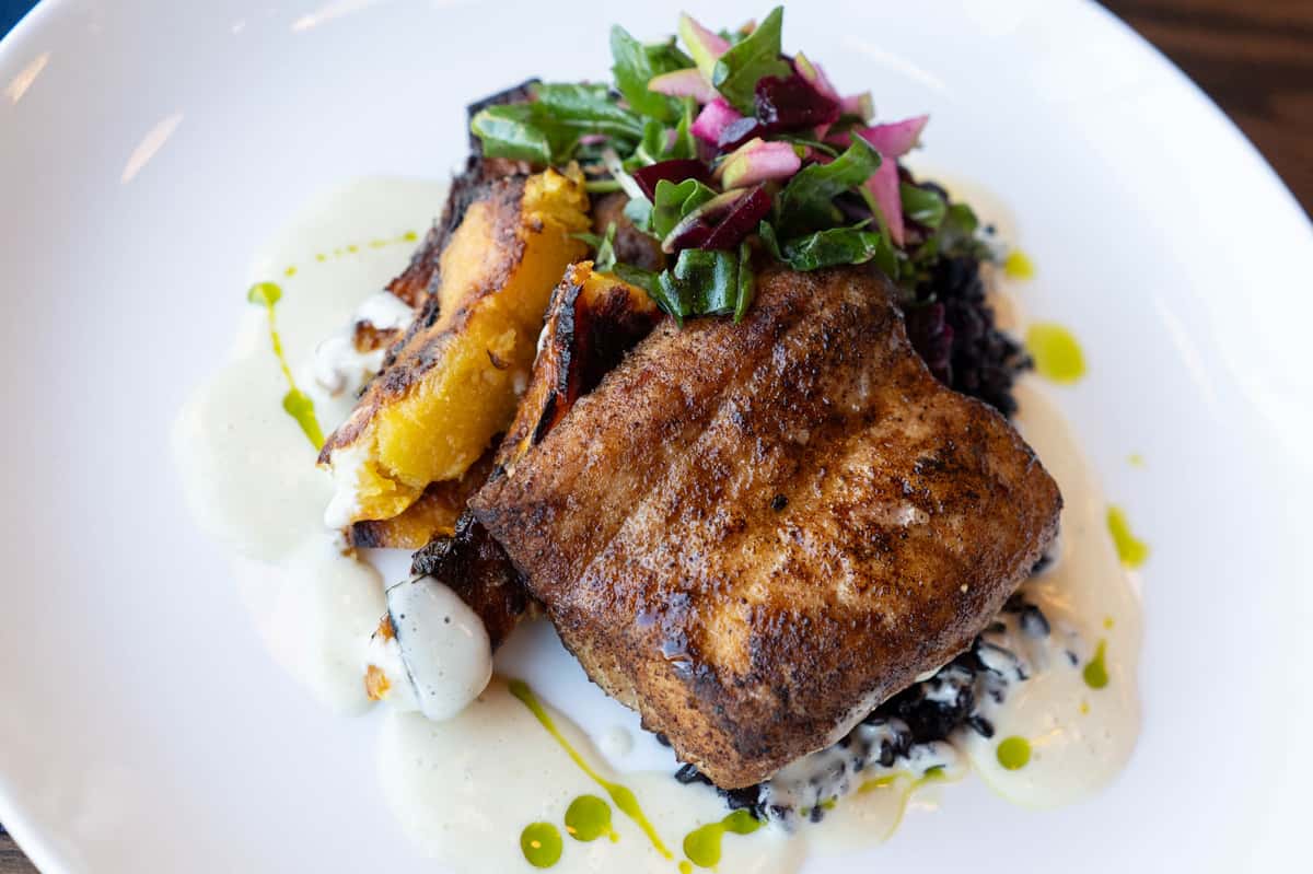 Pan Seared Amberjack