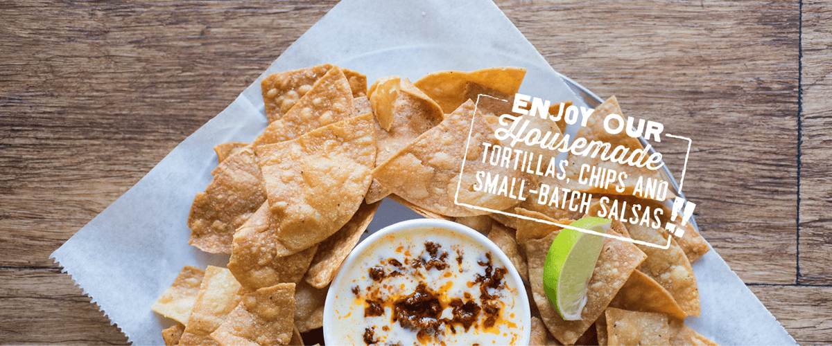 tortilla chip banner