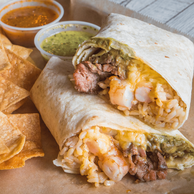 El Jefe (Heef-Ay) Burrito - San Marco Menu - Hightide Burrito Co - Mexican  Restaurant in FL