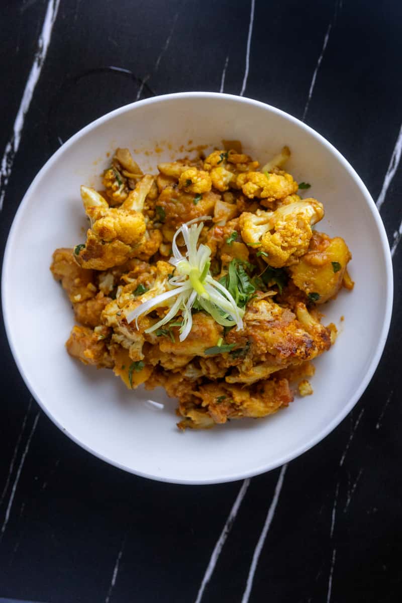 Cauliflower plate