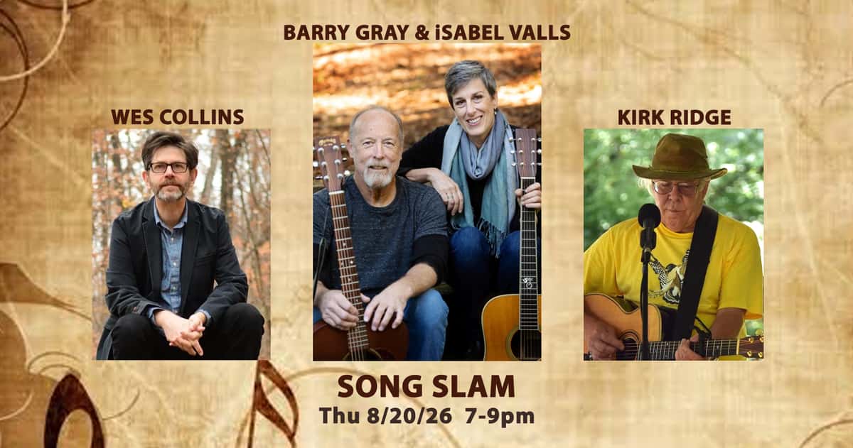 Song Slam: Wes Collins, Isabel Valls, Barry Gray & Kirk Ridge
