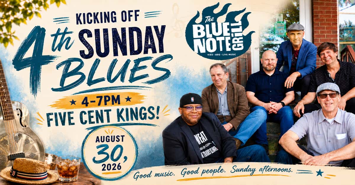 4th Sunday Blues Kick-off: Five Cent Kings