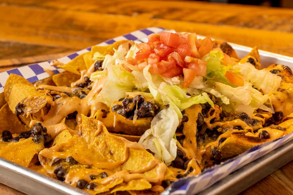 Black Bean Nachos