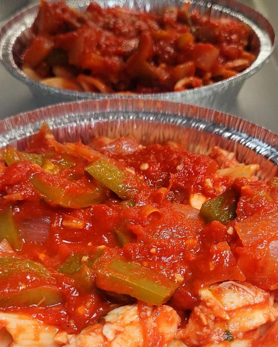 Chicken Cacciatore Dinner
