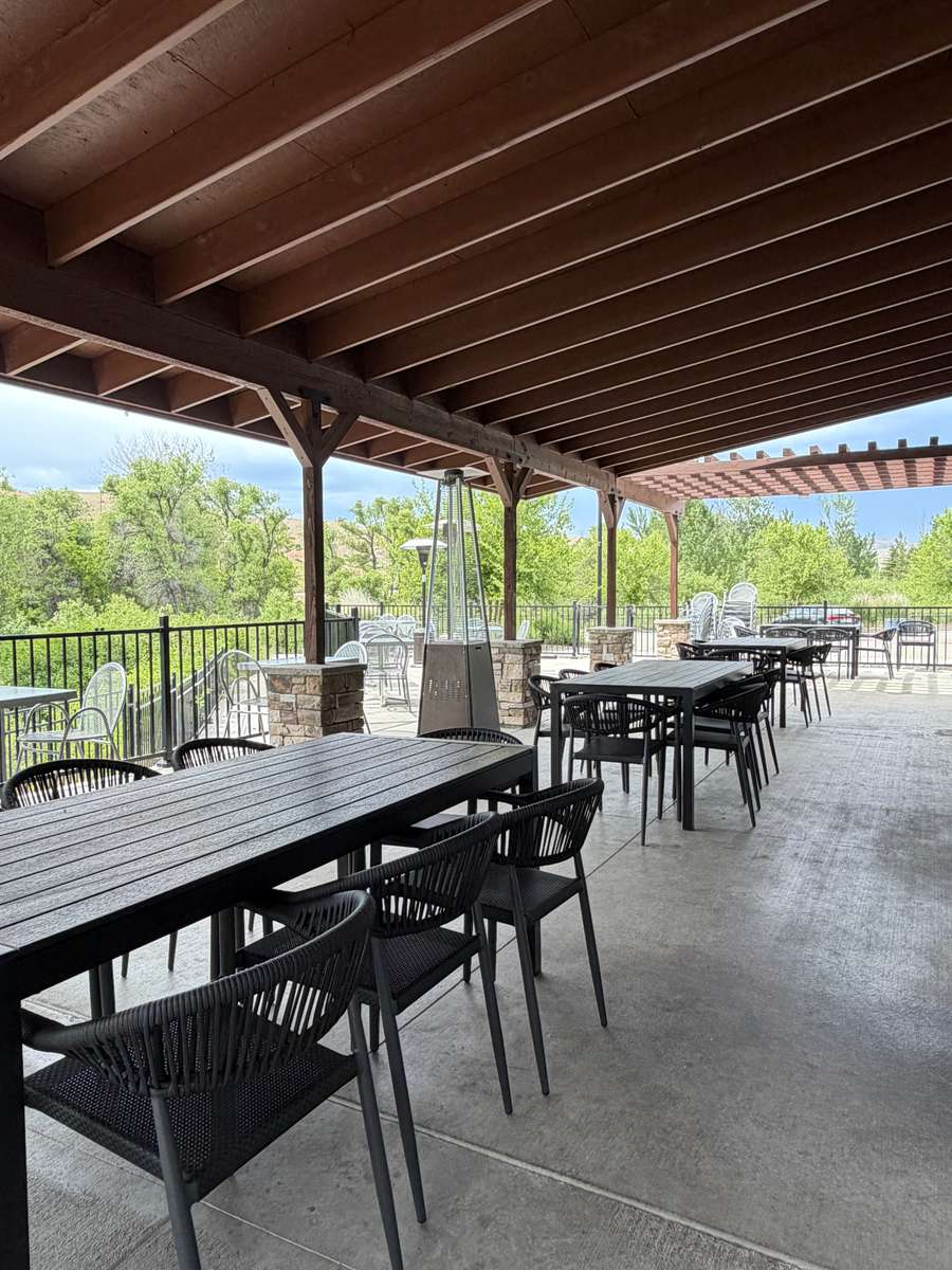 outdoor back patio