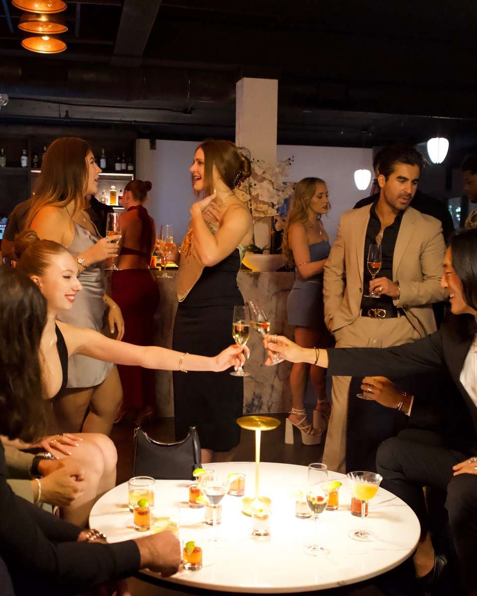 people socializing