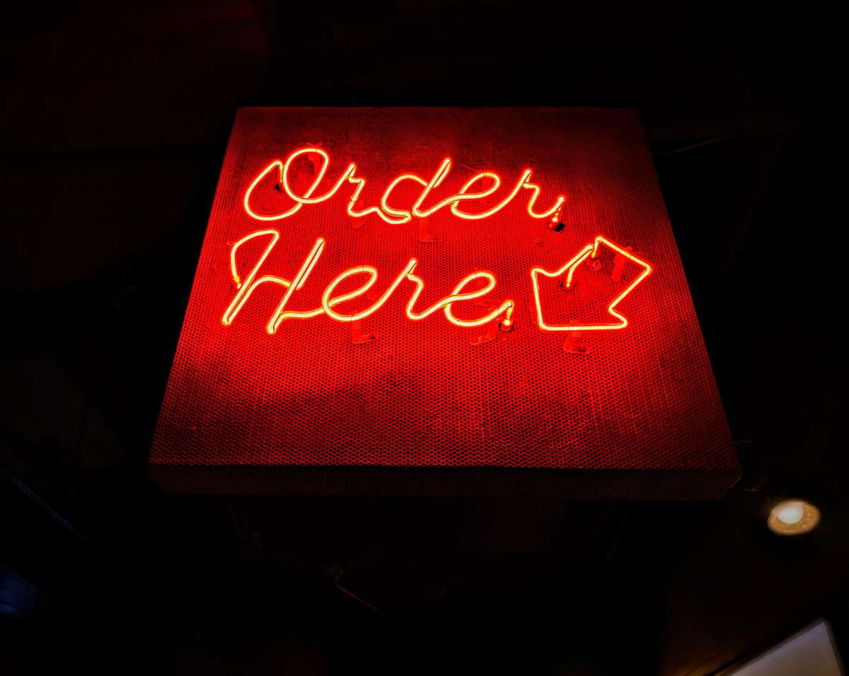order here sign 