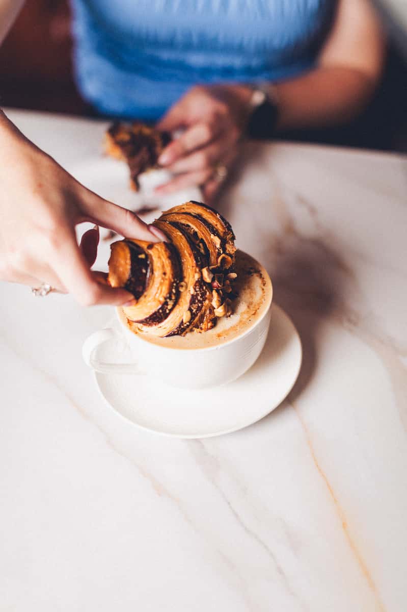 Croissant in Coffee