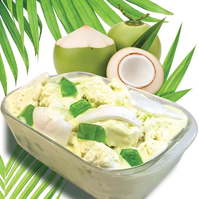 Frozen Buko Pandan