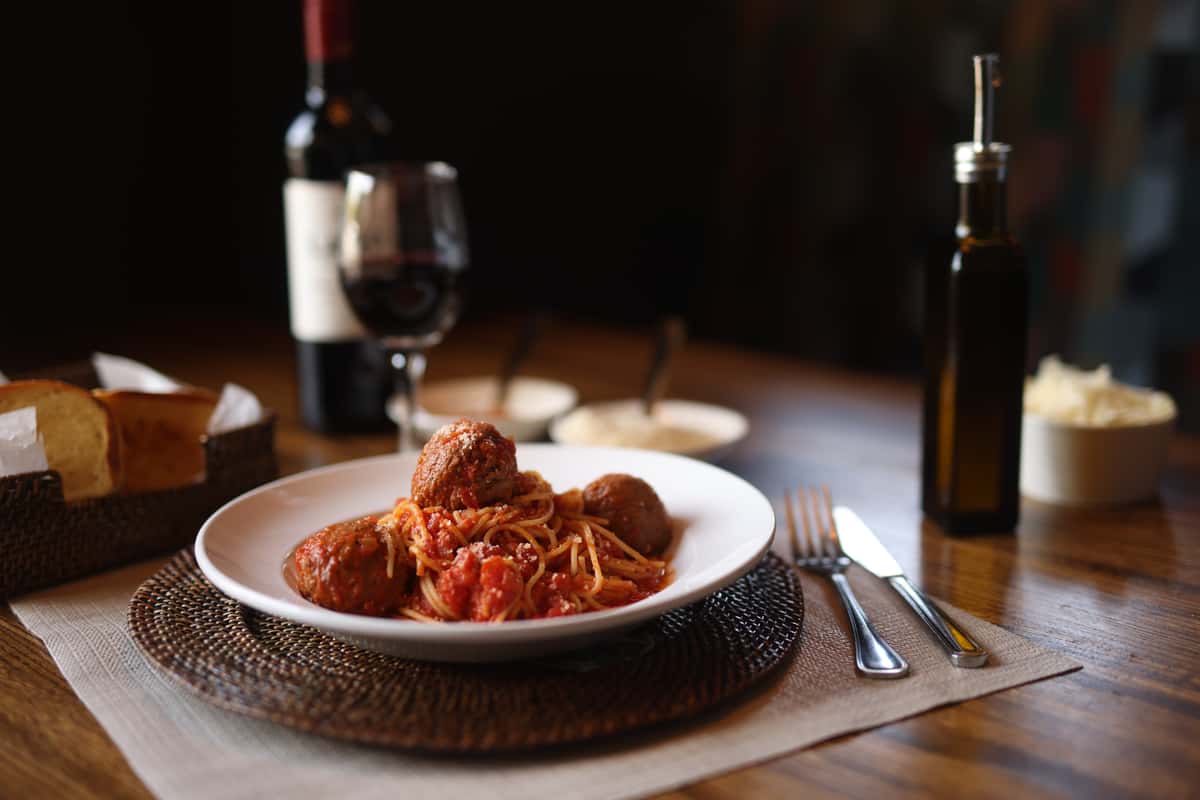 Spaghetti and Meatballs
