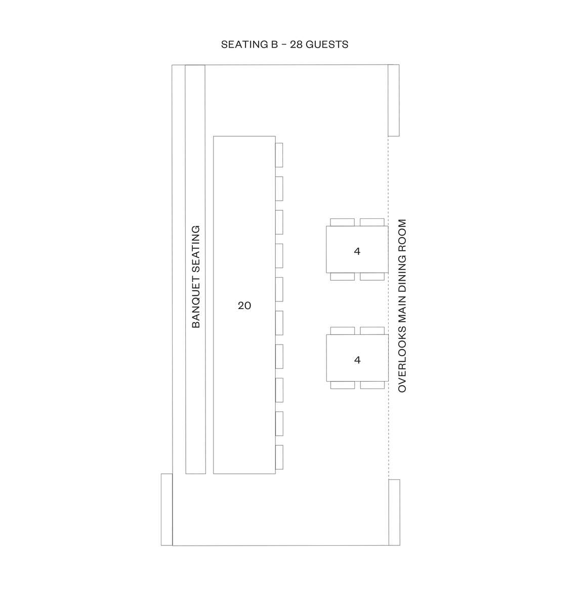 Yakuza 2 Seating Layout