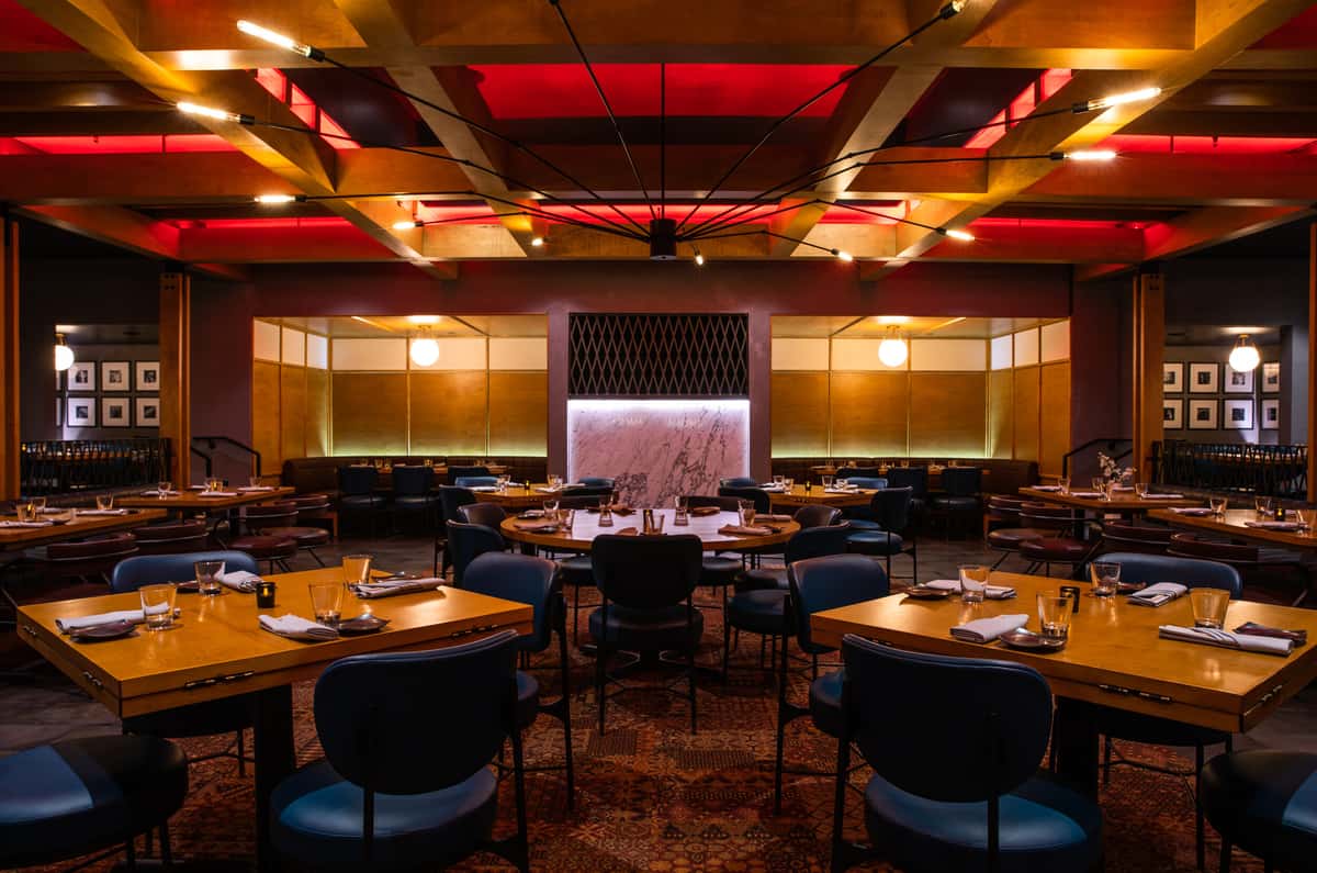 Main dining room at Virago