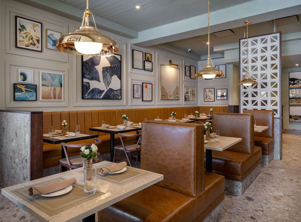 Interior of Trattoria