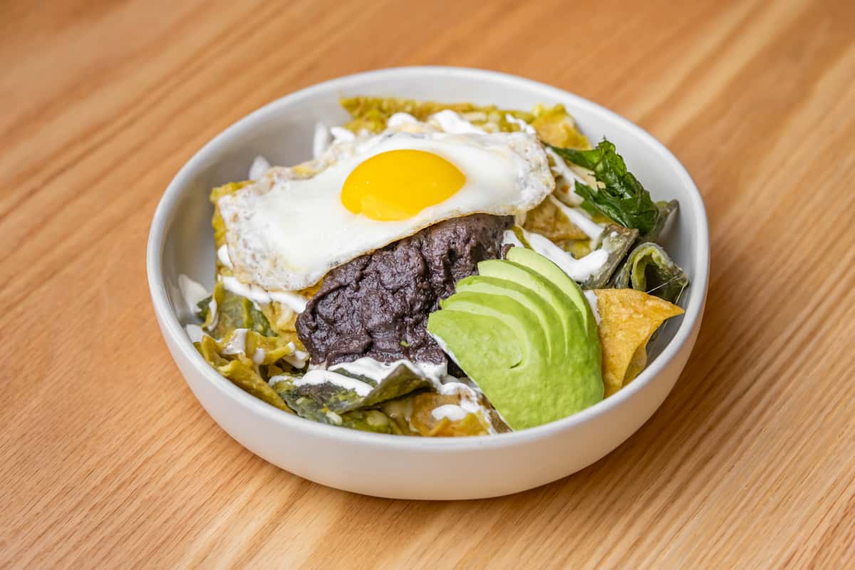 mole chilaquiles