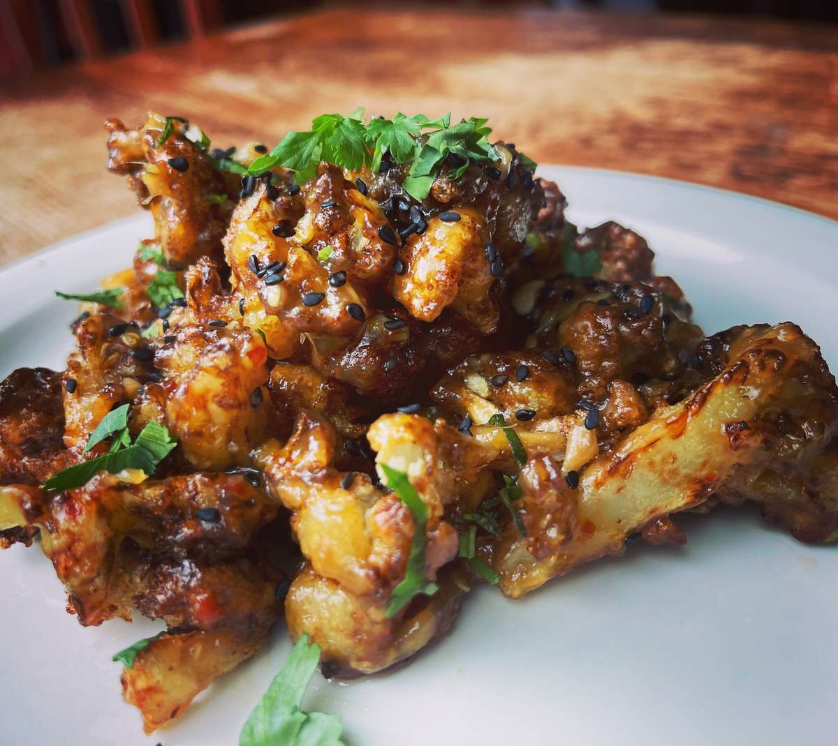 Sticky chicken