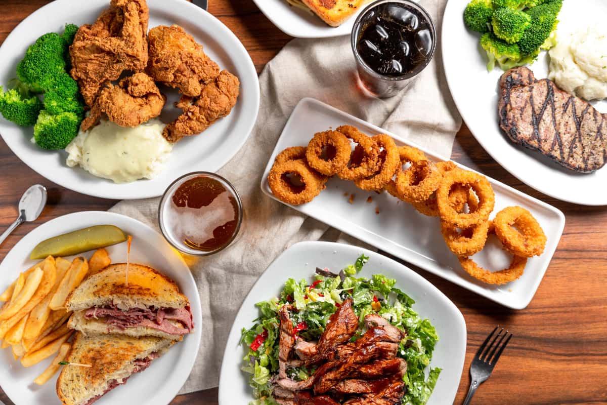 assorted dishes