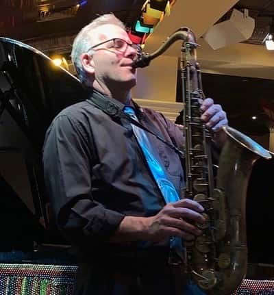Saxophone Player Rob Verdi
