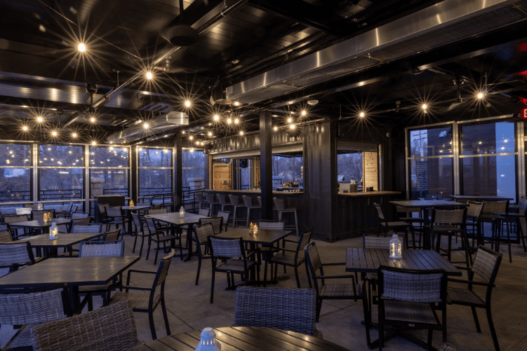 Peel Pizza private event room