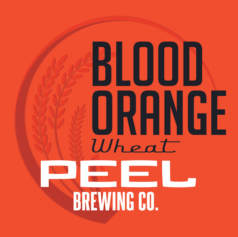 Peel blood orange