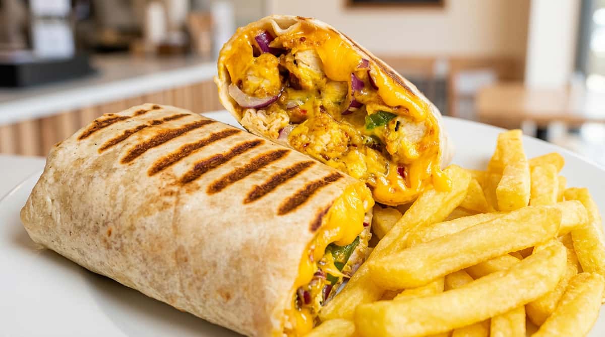 chicken-cheese-wrap
