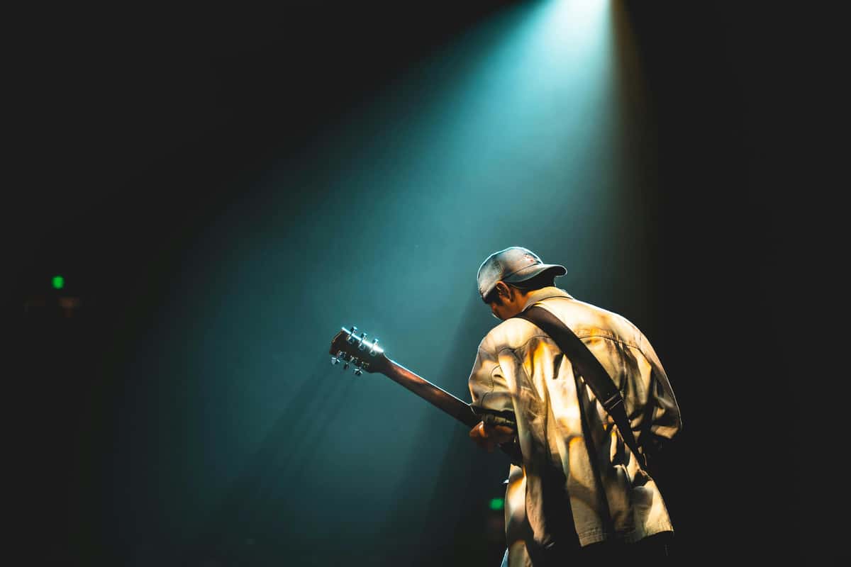 live performance on stage